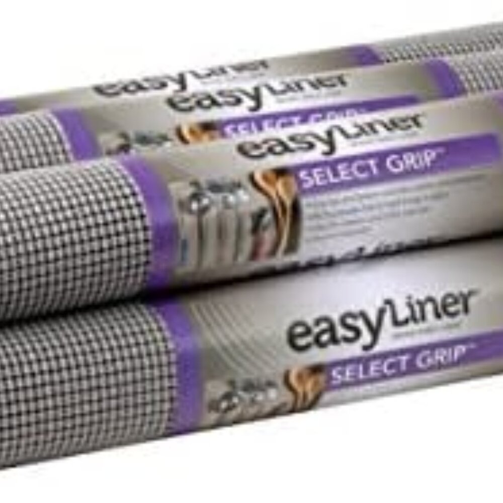 Duck Select Grip Easy Liner Shelf Liner Kitchen Pack, 6-Rolls - 20INX6FT